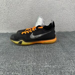 Nike Youth Kobe X 10 AS All Star GS Black Silver Shoes Sneakers 743872-097 Sz 7Y